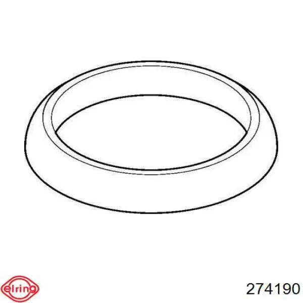 Прокладка глушителя 274190 Elring