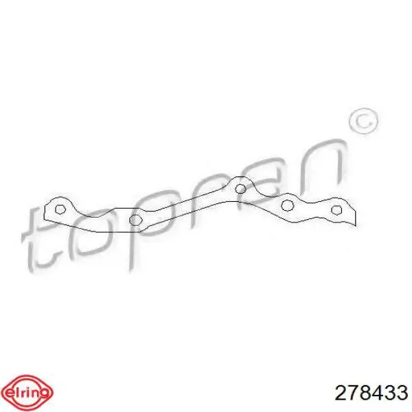 Прокладка головки блока цилиндров Opel 0607994