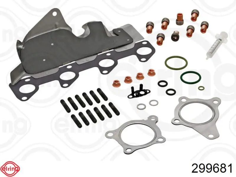 Прокладка турбины, монтажный комплект ELRING 299681