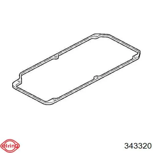 Купить MD334458 Mitsubishi Прокладка клапанной крышки двигателя