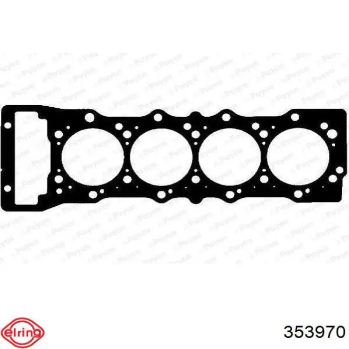Прокладка ГБЦ 353970 Elring