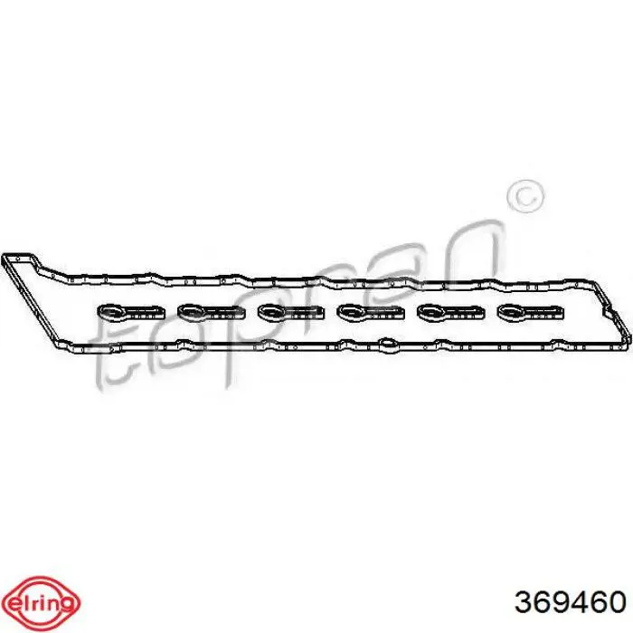 Прокладка клапанной крышки двигателя, комплект Elring 369460 цена, от 23.85 USD