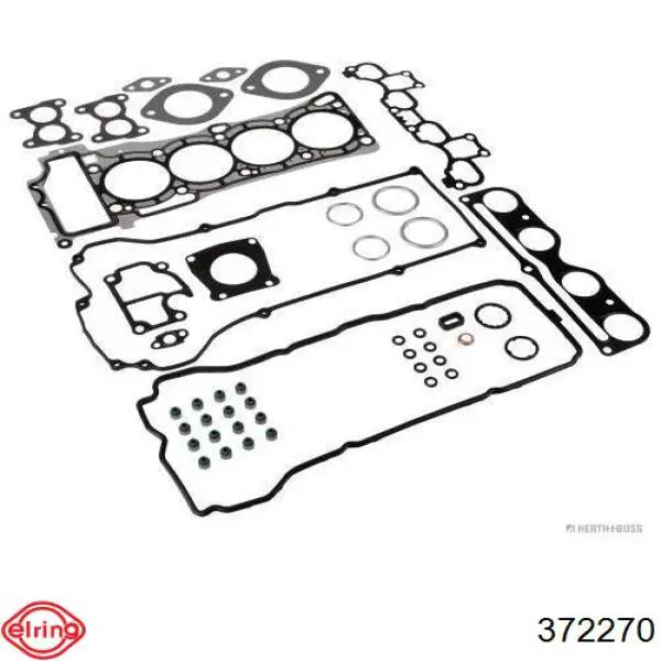 Верхний комплект прокладок двигателя 372270 Elring