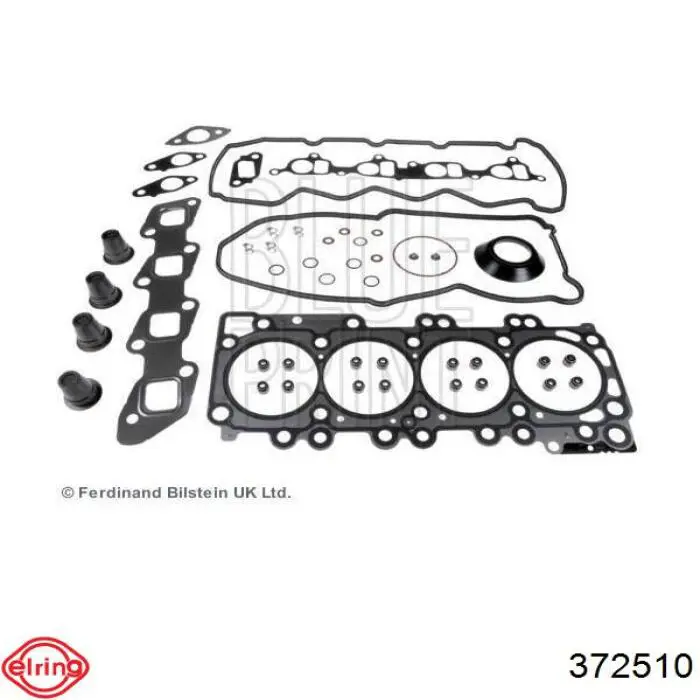 Верхний комплект прокладок двигателя 372510 Elring