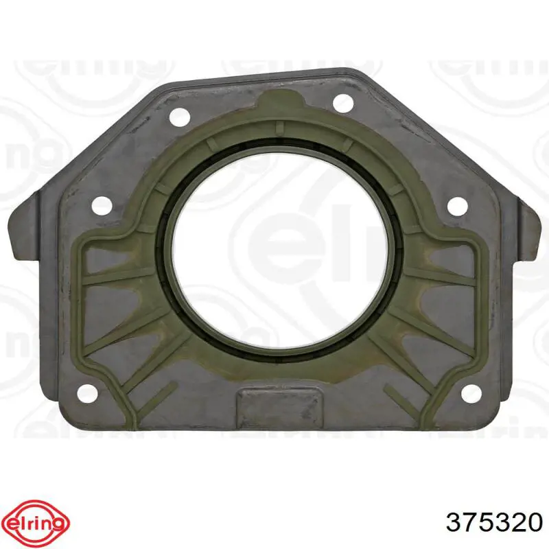 Сальник колінвала двигуна, задній 375320 Elring