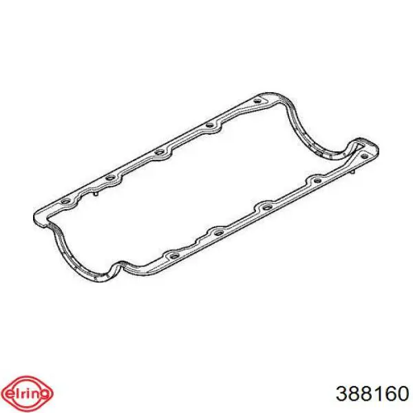 388160 Elring прокладка поддона картера двигателя