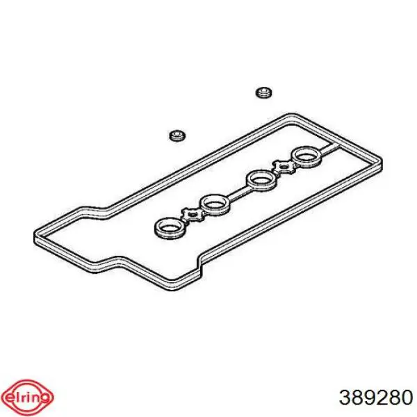 Junta de la tapa de válvulas del motor 389280 Elring