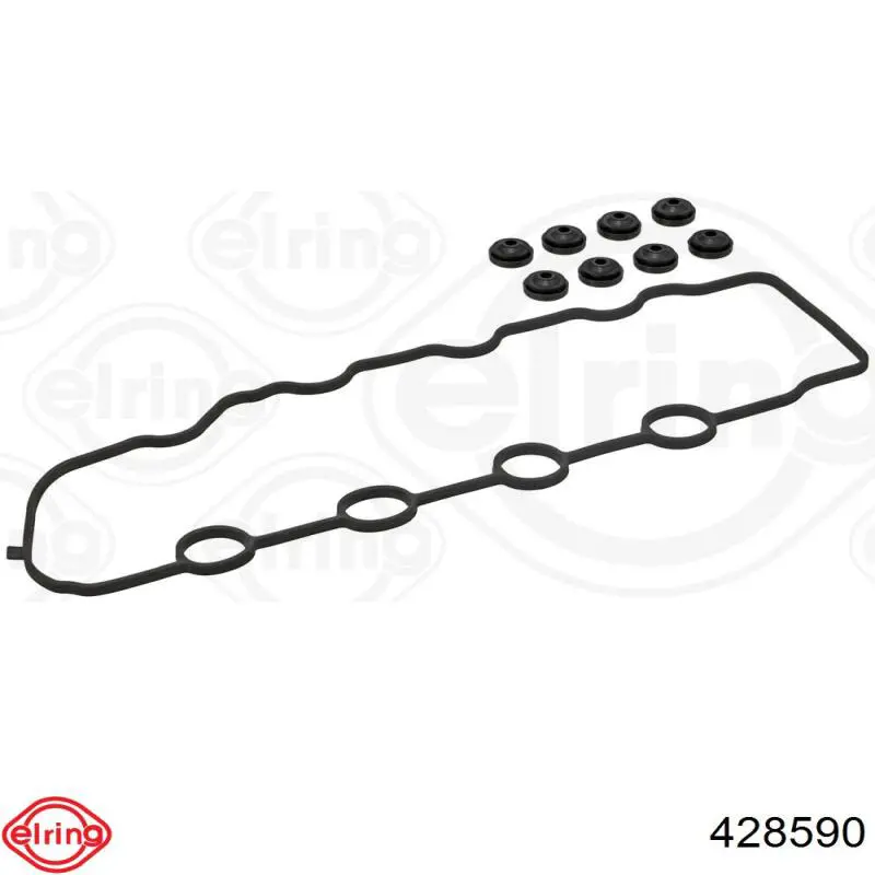 Juego de Juntas, Tapa de culata de cilindro, Anillo de junta 428590 Elring