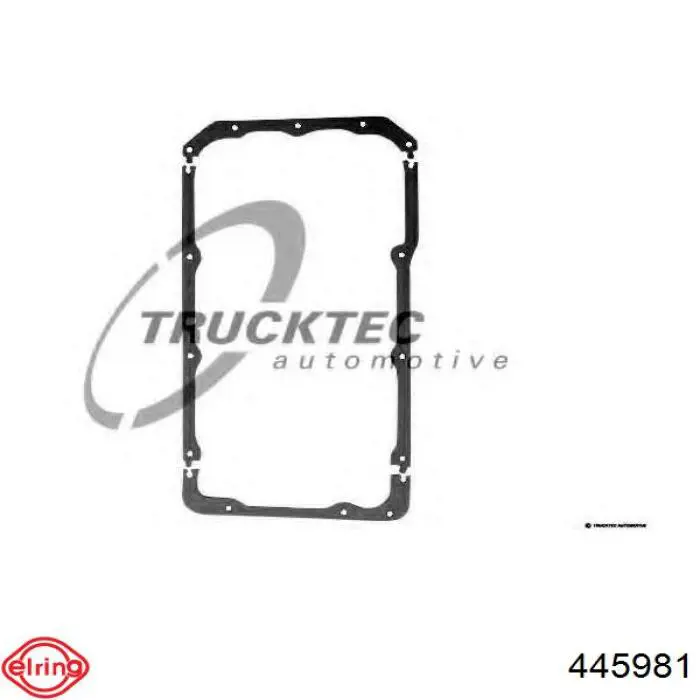 Junta del cárter de aceite 445981 Elring