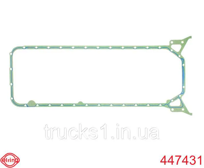 447.431 Elring прокладка поддона картера двигателя