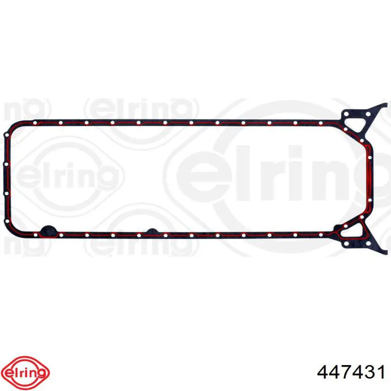 Прокладка піддону картера двигуна 447431 Elring