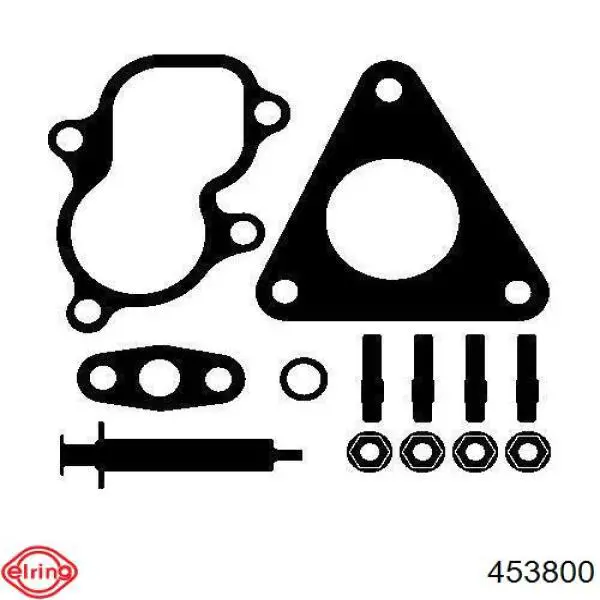 Junta De Turbina, Kit De Montaje 453800 Elring