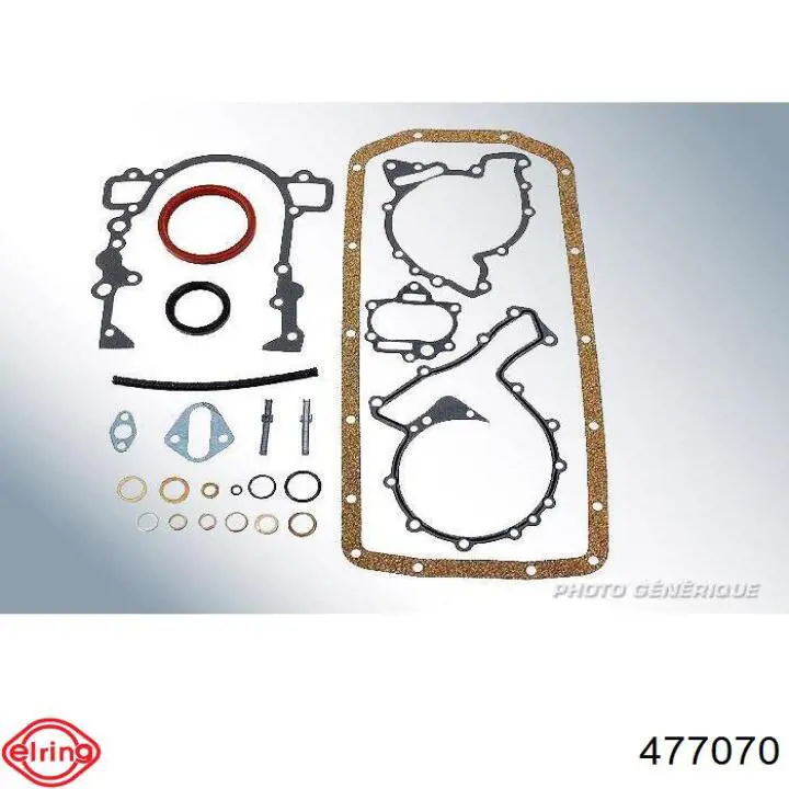 90543900 Opel kit inferior de vedantes de motor