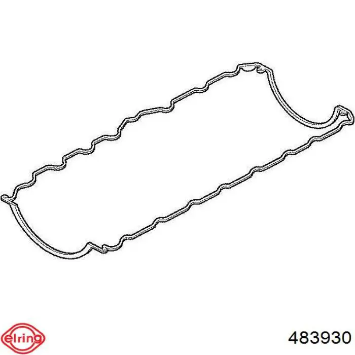 Прокладка головки блока цилиндров (ГБЦ), правая Elring 483930 цена, от 56.90 USD