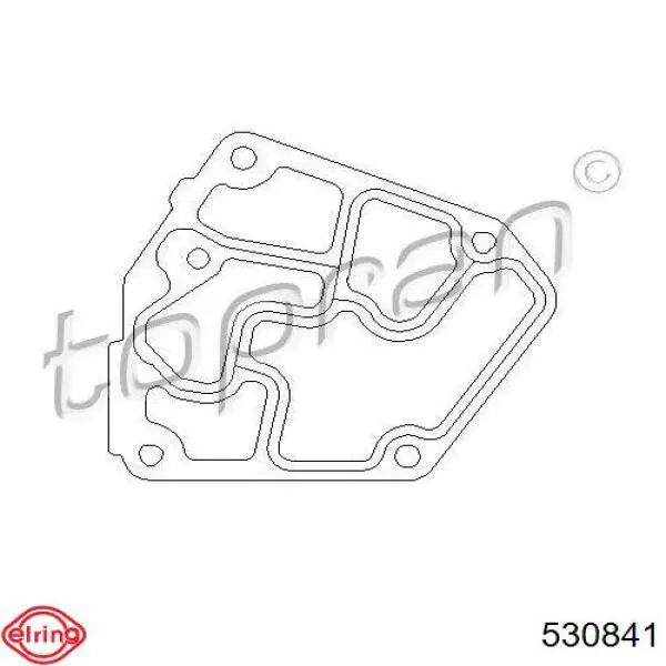 Прокладка адаптера масляного фильтра Elring 530841 цена, от 2.87 USD