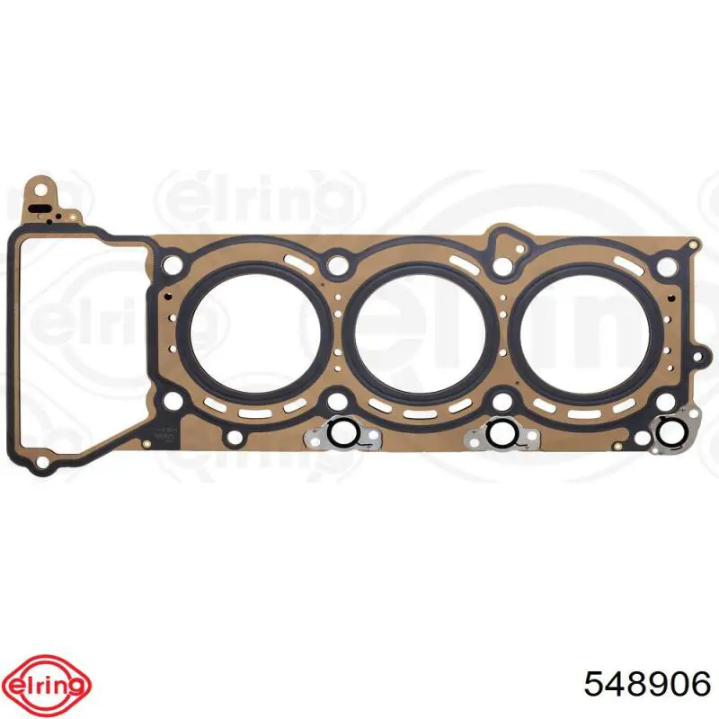 Левая прокладка ГБЦ 548906 Elring