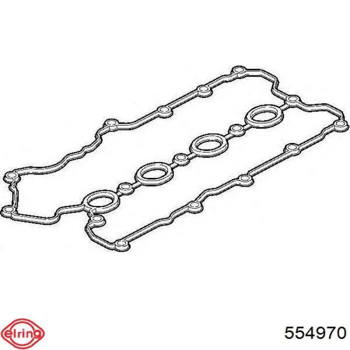Прокладка клапанной крышки двигателя левая 554970 Elring