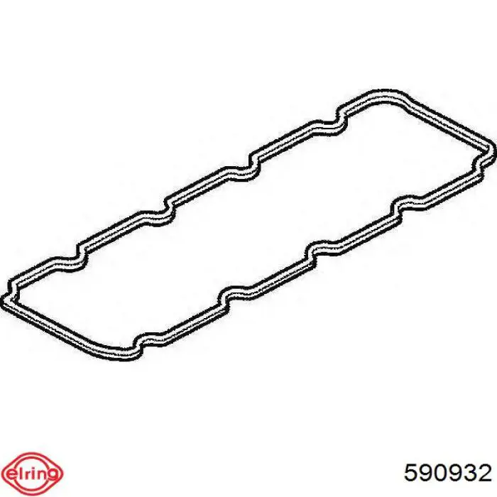 Прокладка крышки двигателя Elring 590932 цена, от 3.98 USD