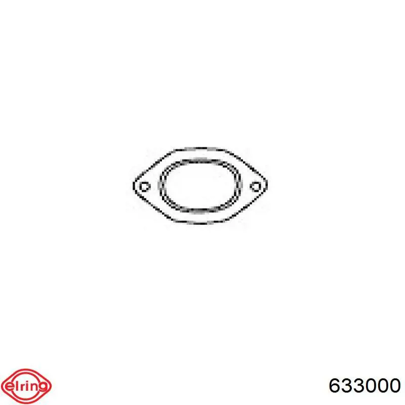 Прокладка катализатора передняя Zzvf ZVOP0988
