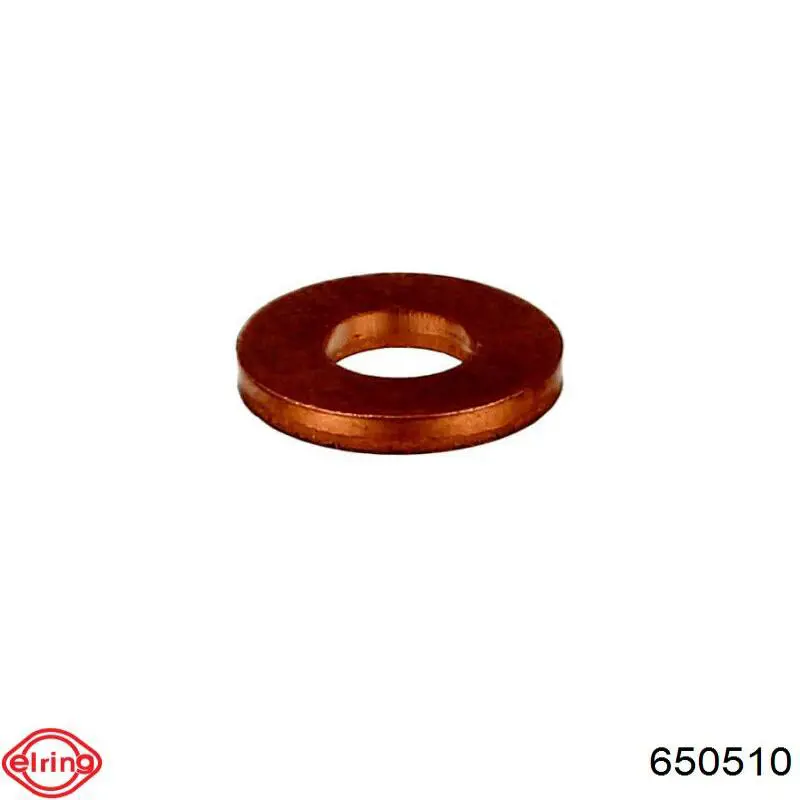 650.510 Elring кольцо (шайба форсунки инжектора посадочное)