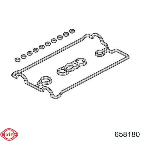 658180 Elring vedante da tampa de válvulas de motor, kit