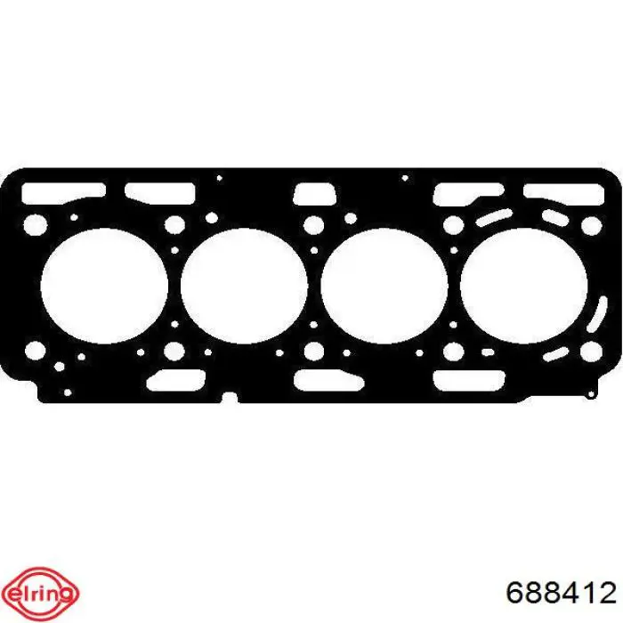 Прокладка головки блока циліндрів (ГБЦ) 688412 Elring