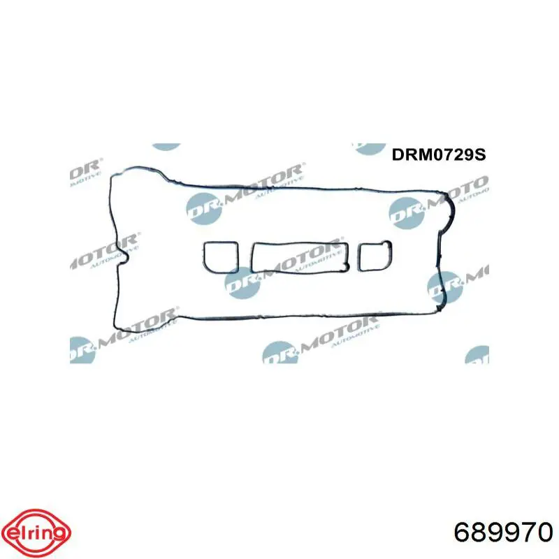 689.970 Elring vedante de tampa de válvulas de motor