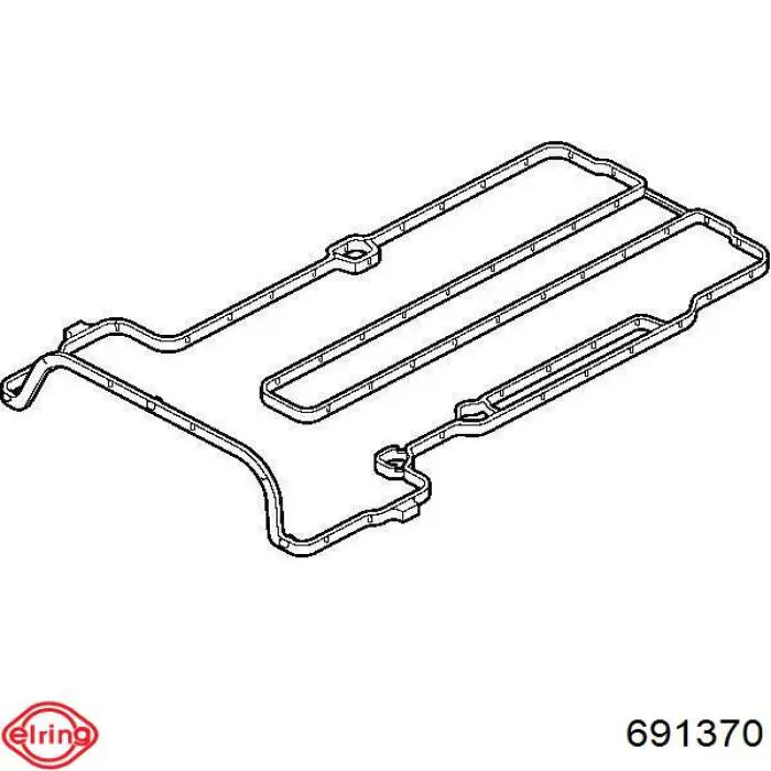 Прокладка клапанной крышки 691370 Elring