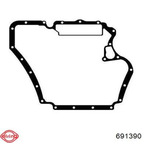 691.390 Elring vedante de adaptador do filtro de óleo