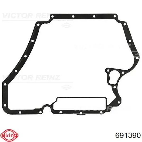 Прокладка поддона картера двигателя нижняя Elring 691390 цена, от 20.44 USD