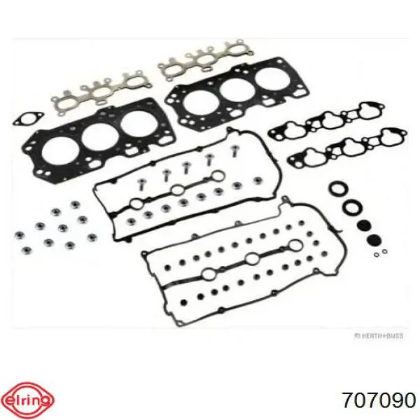 Верхний комплект прокладок двигателя NIPPON MOTORS FS5512S цена, от 103.40 USD
