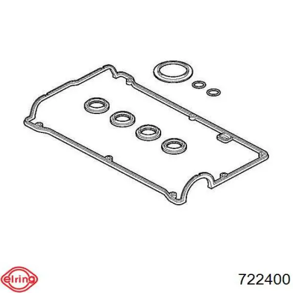 Прокладка клапанной крышки двигателя, комплект Elring 722400 цена, от 27.78 USD