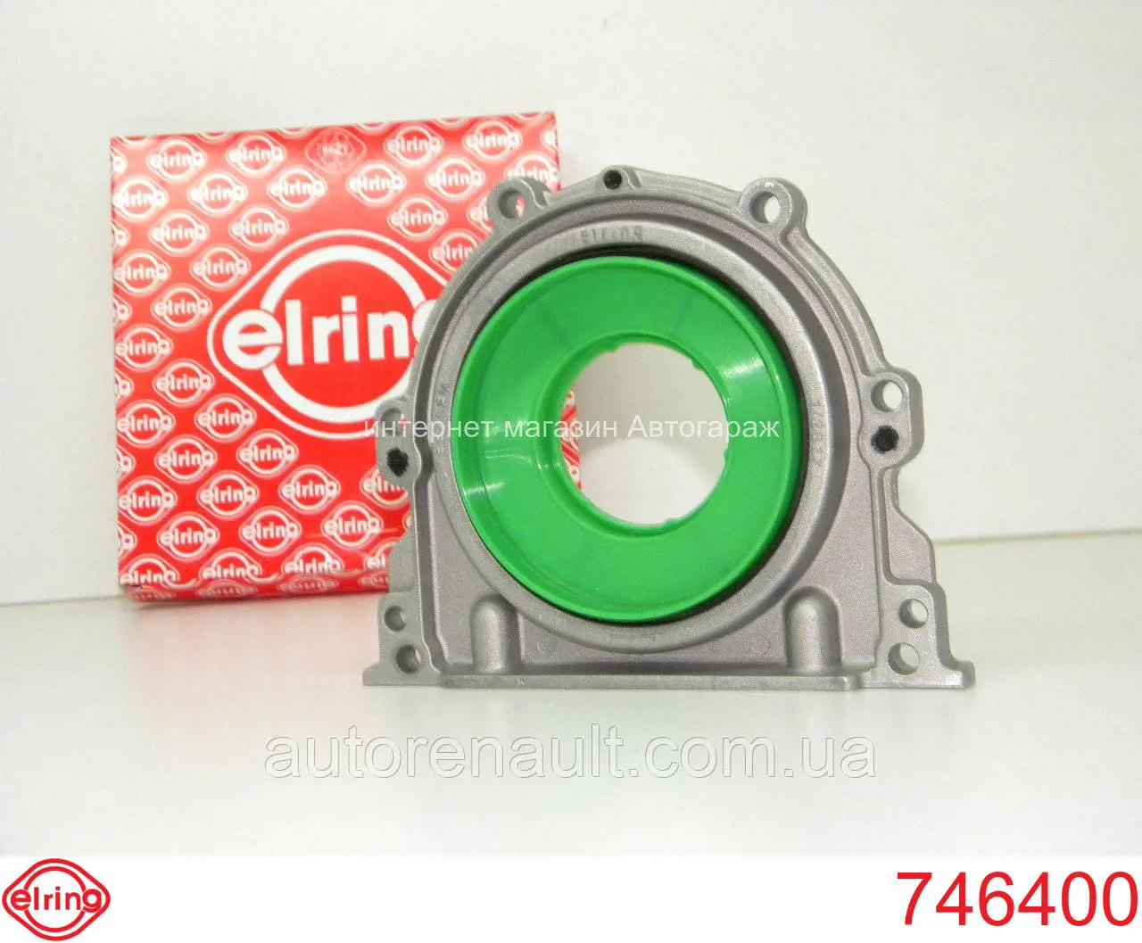 Сальник коленвала коренной Elring 746400