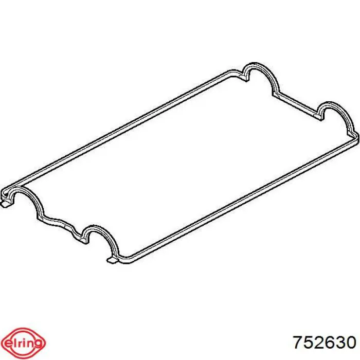 Junta de la tapa de válvulas del motor 752630 Elring