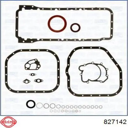 Нижний комплект прокладок двигателя Elring 827142 цена, от 119.14 USD