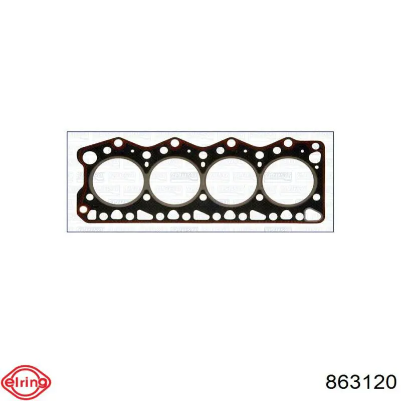 Прокладка ГБЦ Elring 863120 цена, от 24.19 USD