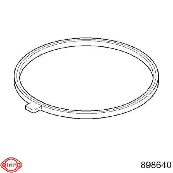Прокладка дроссельной заслонки Elring 898640 цена, от 10.98 USD