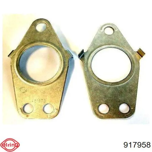 Прокладка выпускного коллектора левая 917958 Elring
