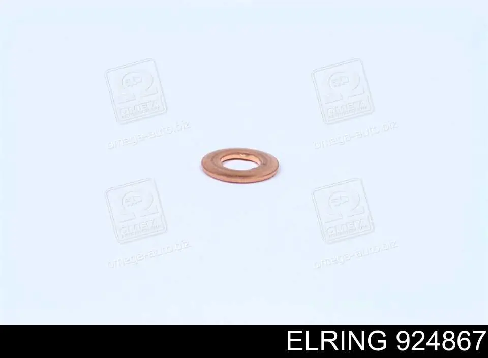 Кольцо (шайба) форсунки инжектора посадочное Elring 924867