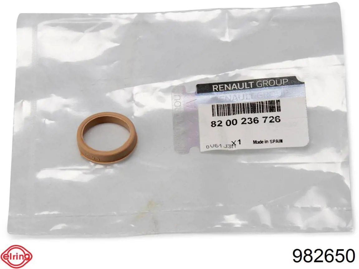 Прокладка всасывающего коллектора Elring 982650 цена, от 4.18 USD