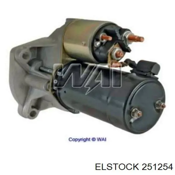 251254 Elstock Стартер автомобиля