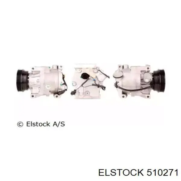 510271 Elstock компрессор кондиционера