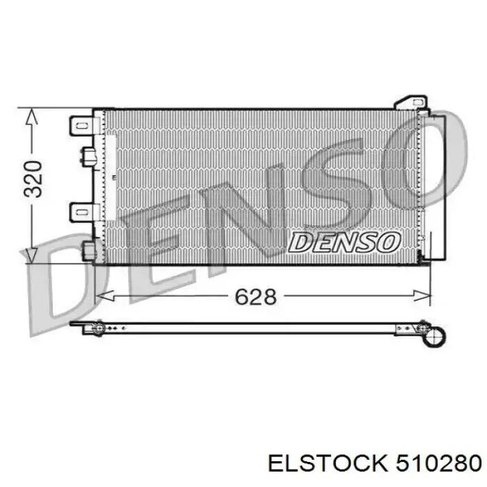Купить 510280 Elstock Компрессор климатической установки