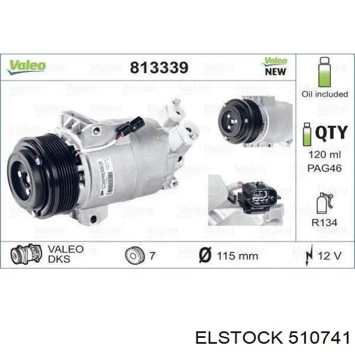 Купить 92600JY02AR Renault (RVI) Компрессор климатической установки