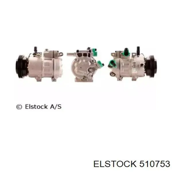 51-0753 Elstock compressor de aparelho de ar condicionado