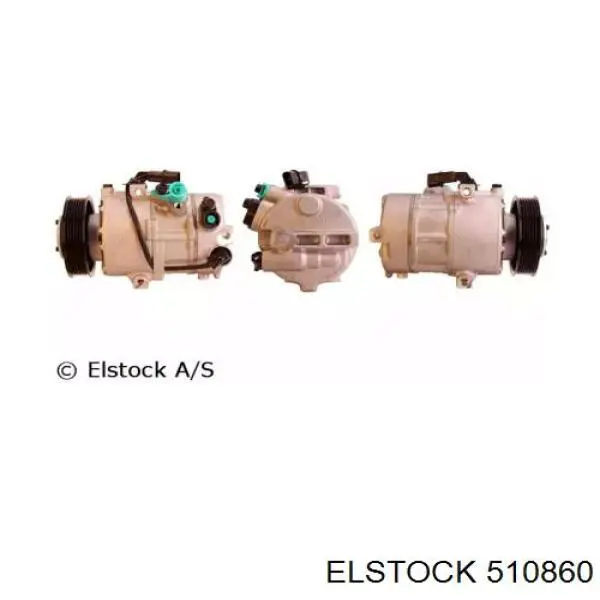 51-0860 Elstock compressor de aparelho de ar condicionado