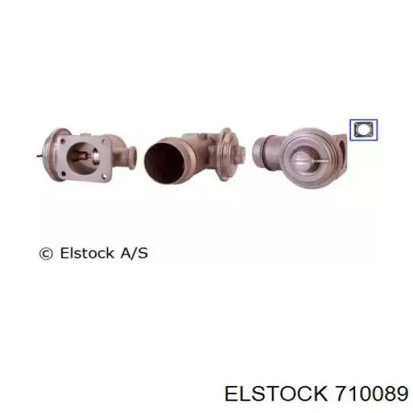 71-0089 Elstock клапан егр
