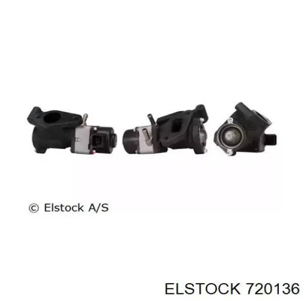 720136 Elstock Клапан рециркуляции отработавших газов EGR