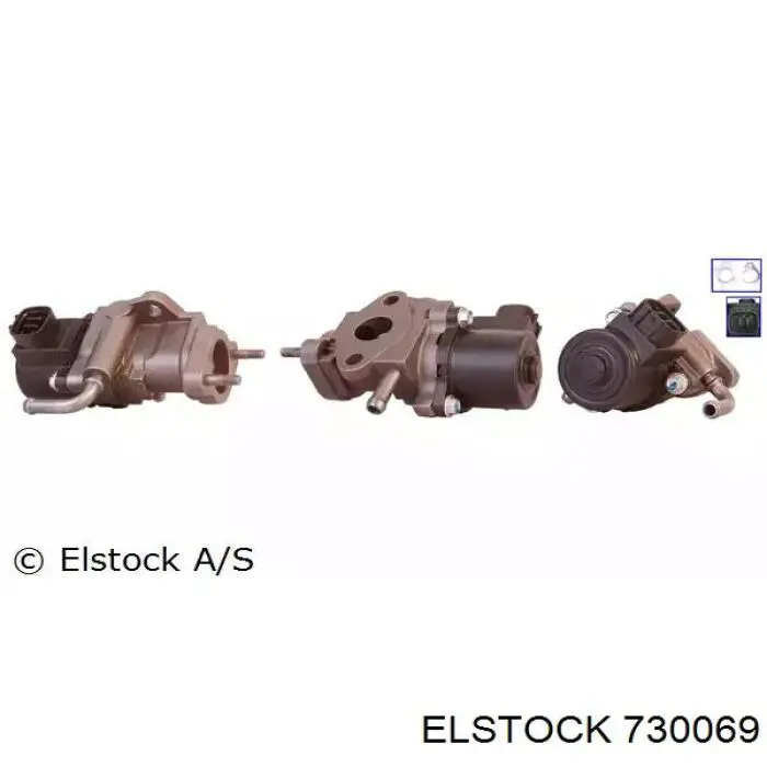 Клапан EGR, рециркуляции газов Continental/Siemens A2C59515008