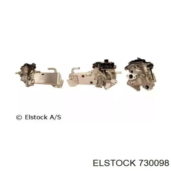 Радиатор системы EGR рециркуляции выхлопных газов Elstock 730098